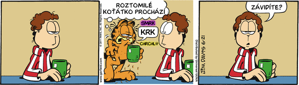 Garfield - strip 2011-06-21
