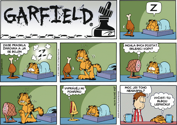 Garfield - strip 2011-06-26