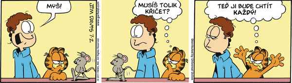 Garfield - strip 2011-07-02