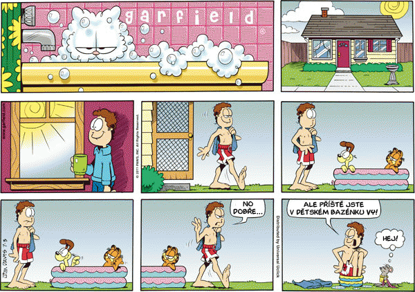 Garfield - strip 2011-07-03