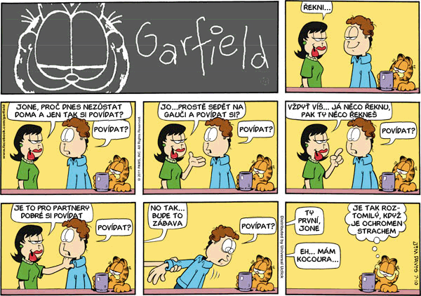 Garfield - strip 2011-07-10
