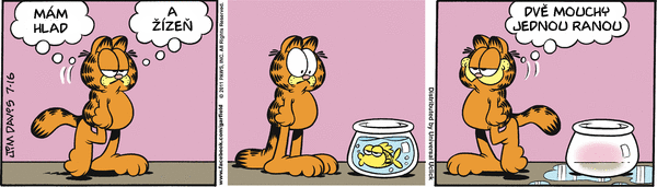 Garfield - strip 2011-07-16