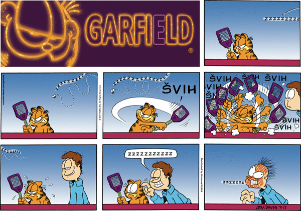 Garfield - strip 2011-07-17