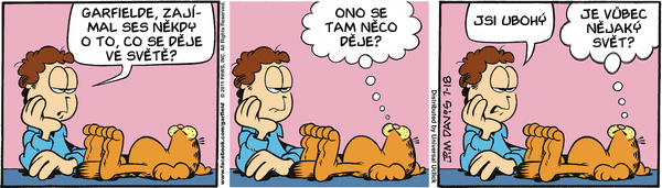 Garfield - strip 2011-07-18