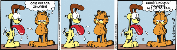 Garfield - strip 2011-07-19
