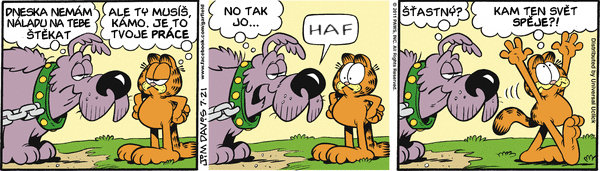 Garfield - strip 2011-07-21