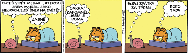 Garfield - strip 2011-07-22