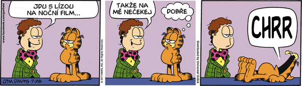 Garfield - strip 2011-07-28