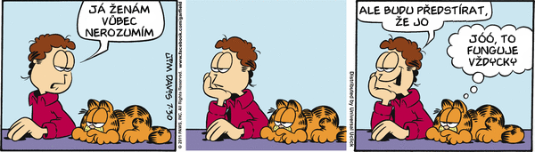 Garfield - strip 2011-07-30