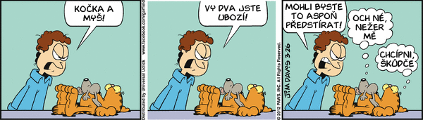 Garfield - strip 2012-03-26