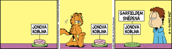 Garfield - strip 2012-04-09