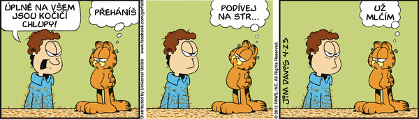 Garfield - strip 2012-04-23