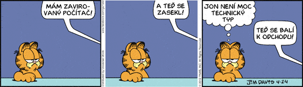 Garfield - strip 2012-04-24