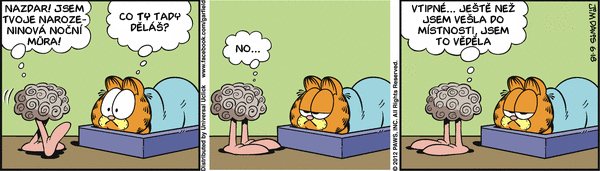 Garfield - strip 2012-06-18