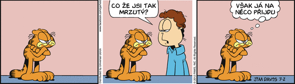 Garfield - strip 2012-07-02