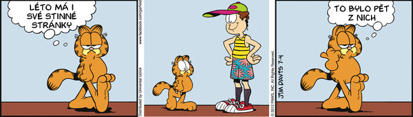 Garfield - strip 2012-07-04