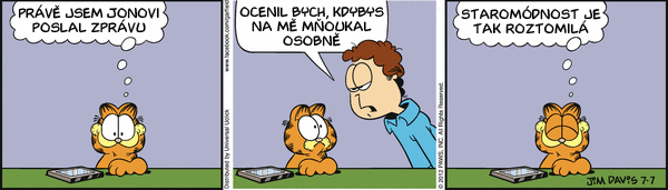 Garfield - strip 2012-07-07