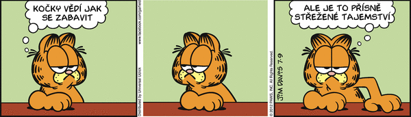 Garfield - strip 2012-07-09