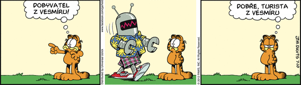 Garfield - strip 2012-07-10