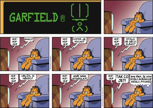 Garfield - strip 2012-07-15