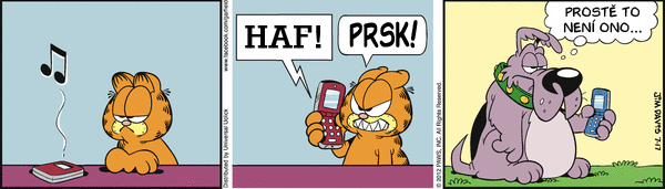 Garfield - strip 2012-07-17