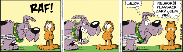 Garfield - strip 2012-07-21