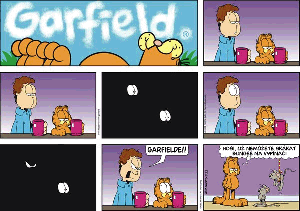 Garfield - strip 2012-07-22