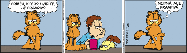 Garfield - strip 2012-07-23