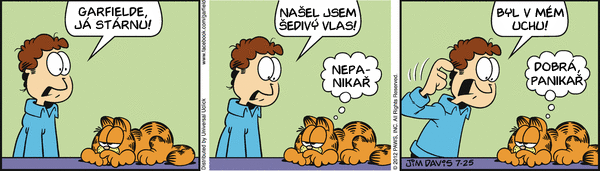 Garfield - strip 2012-07-25