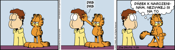Garfield - strip 2012-07-28