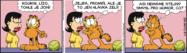 Garfield - strip 2012-08-04