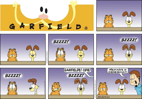 Garfield - strip 2012-08-05