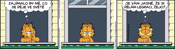 Garfield - strip 2012-08-13