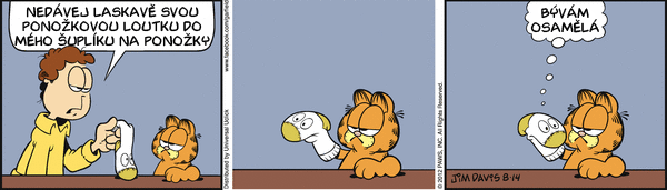 Garfield - strip 2012-08-14