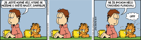 Garfield - strip 2012-08-21