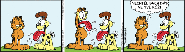 Garfield - strip 2012-08-22