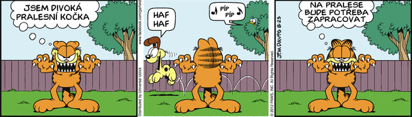 Garfield - strip 2012-08-23