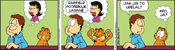Garfield - strip 2012-09-01