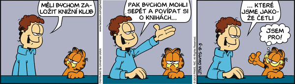 Garfield - strip 2012-09-03