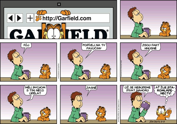 Garfield - strip 2012-09-09