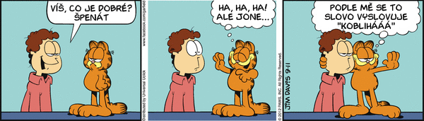 Garfield - strip 2012-09-11