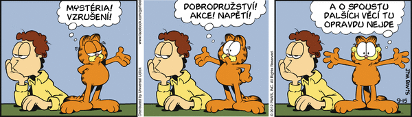 Garfield - strip 2012-09-15