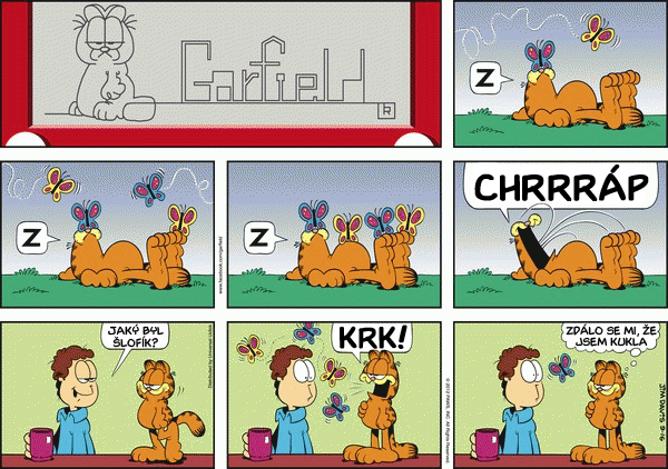Garfield - strip 2012-09-16