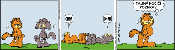 Garfield - strip 2012-09-22