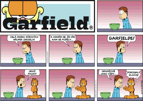 Garfield - strip 2012-09-23