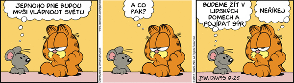 Garfield - strip 2012-09-25