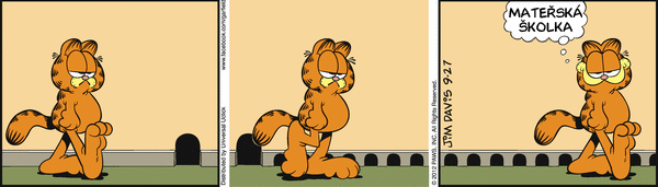 Garfield - strip 2012-09-27
