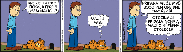 Garfield - strip 2012-09-29