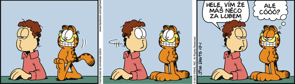 Garfield - strip 2012-10-01