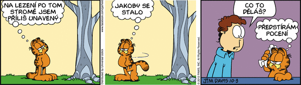 Garfield - strip 2012-10-03